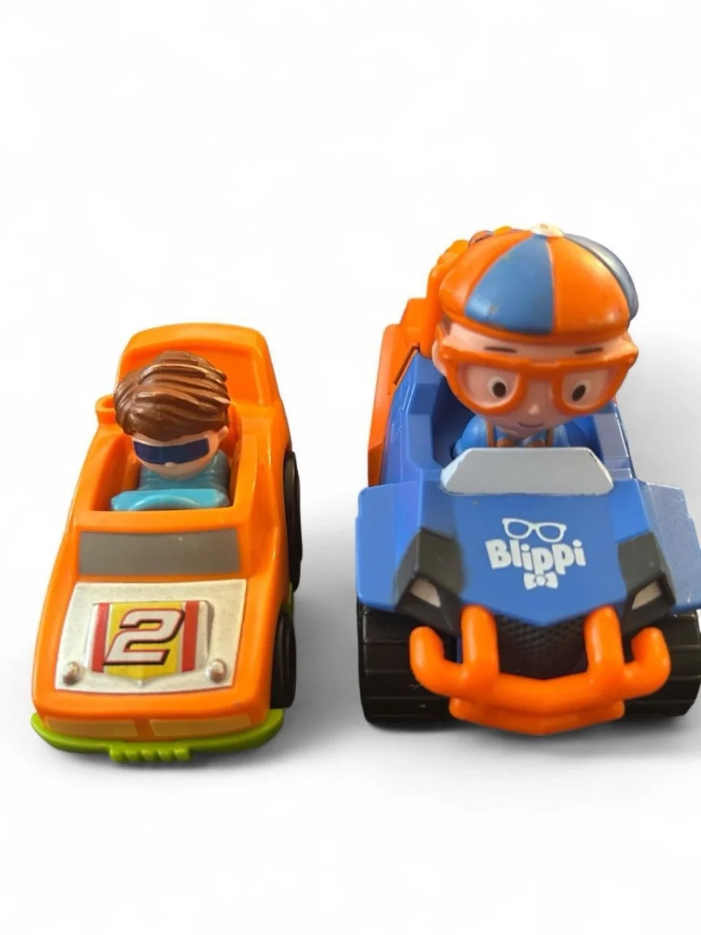 Toddler Toy Vehicle Bundle - Blippi, Monster Jam, Fisher Price & More
